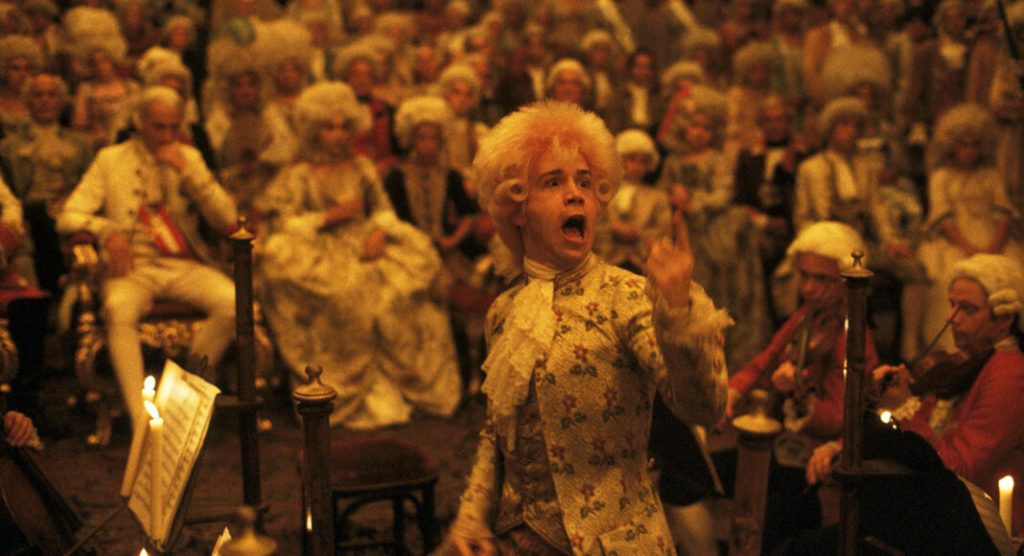 Amadeus'dan bir sahne (1984)