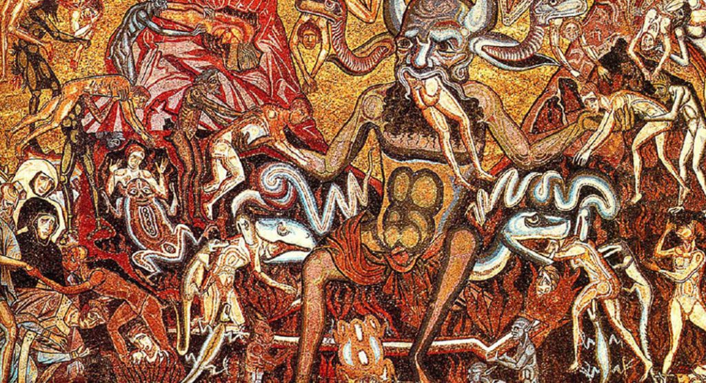 Coppo di Marcovaldo; Detail of the Hell Scene