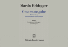 Heidegger’de Öteki Başlangıç: »Seyn«in Hakikati ve Ereignis